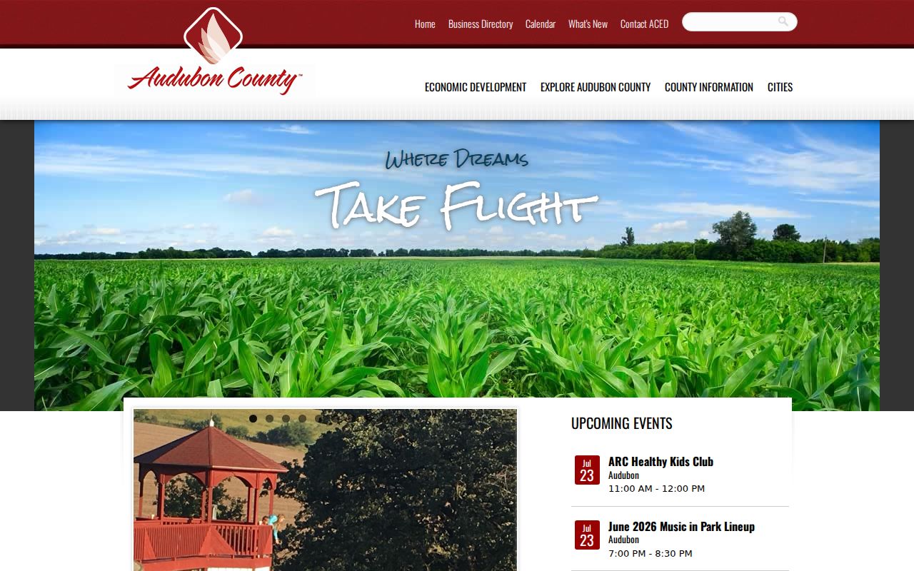 Audubon County criminal records office portal